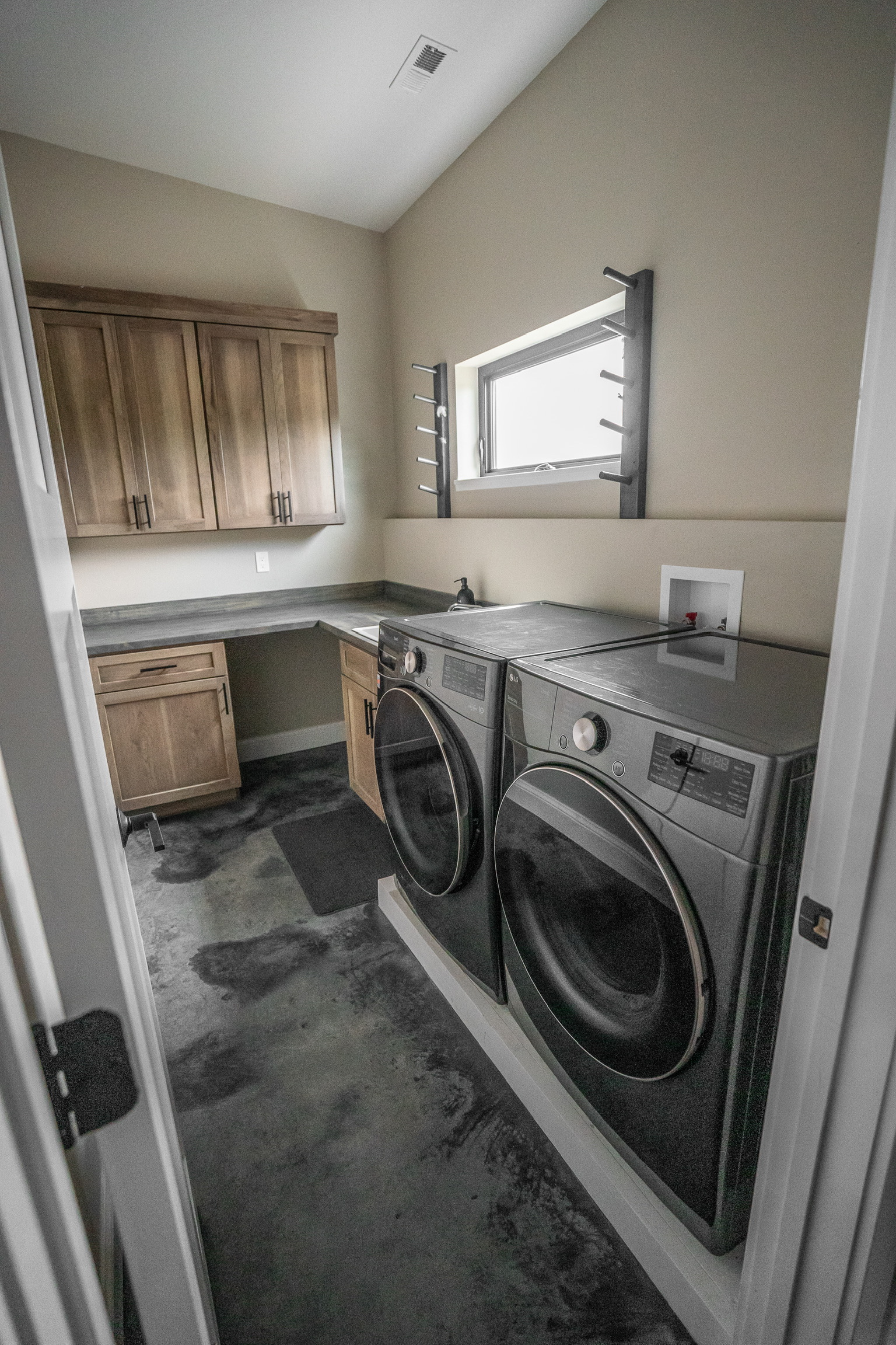 Laundry room at 3 Mile Cabin